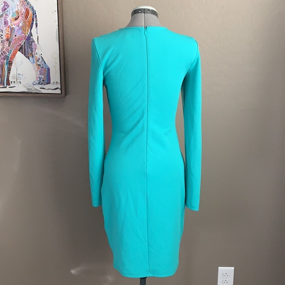 Gianni Bini Turquoise Dress Size Small - Picture 5 of 6